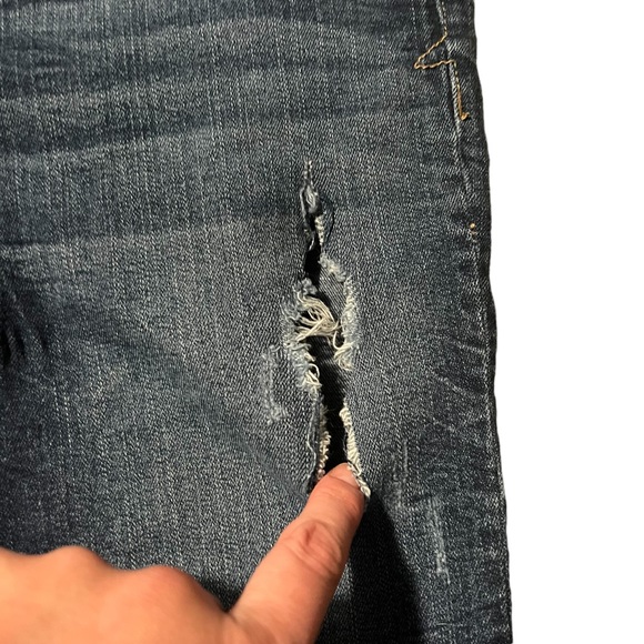 Aeropostale skinny distressed jeans size 6 - Picture 7 of 8